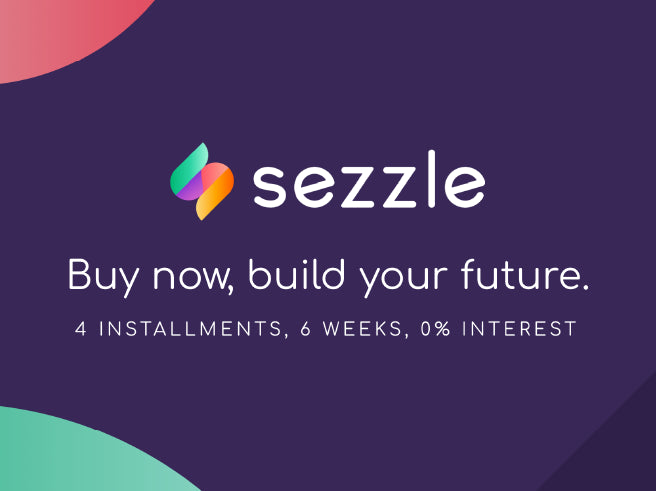 Shop Now, Pay Later with Sezzle!